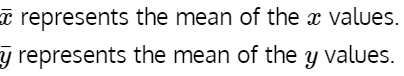 Correlation formula 