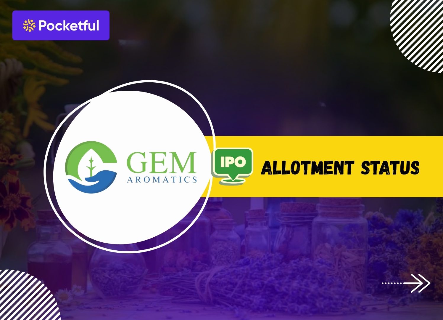 Gem Aromatics IPO Allotment Status
