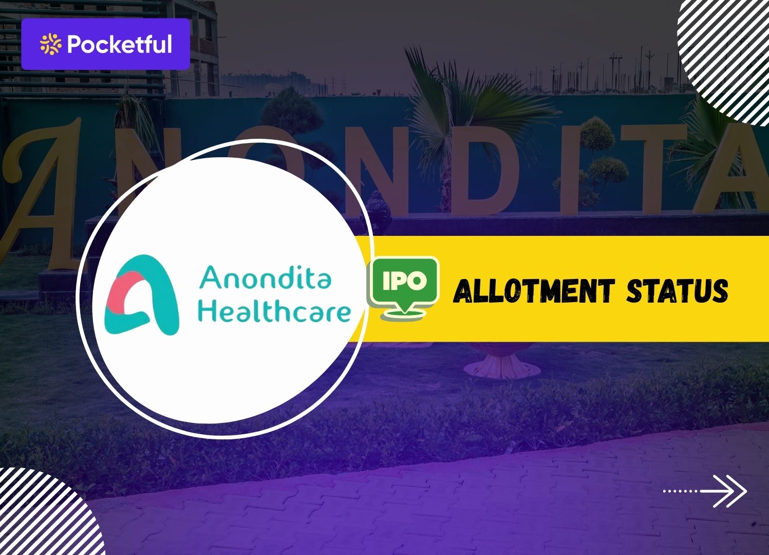 anondita medicare ltd. ipo allotment status