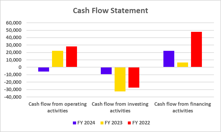 Axis Bank Cash Flow Statement